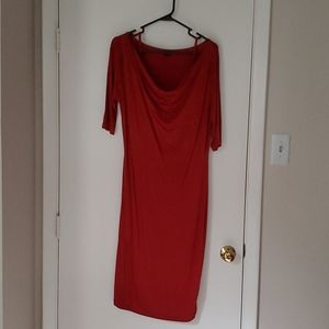 Peruvian Connection Cowl Dress